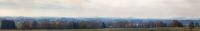 Mlha nad Radouní - panoramatické foto