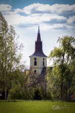 Pohled na kostel - Deštná