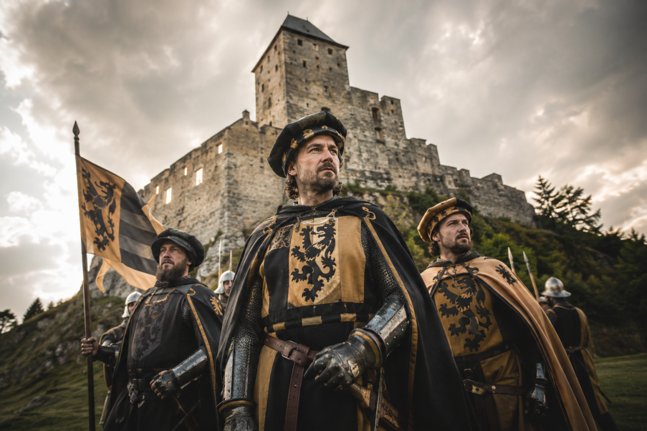 Hrad Landštejn obsadí Páni z Hradce