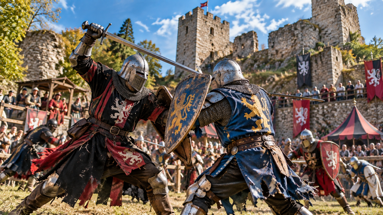 Historický šerm Bravus na Landštejně 2026